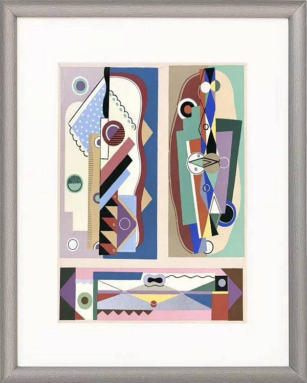 Sammlung von Dekorationen und Farben Taf.17 - 1930