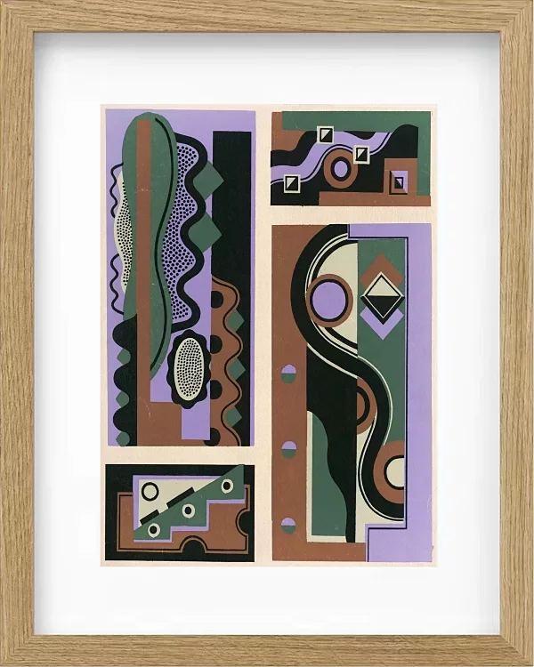 Sammlung von Dekorationen und Farben Taf.18 - 1930