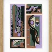 Sammlung von Dekorationen und Farben Taf.18 - 1930