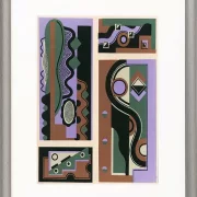 Sammlung von Dekorationen und Farben Taf.18 - 1930