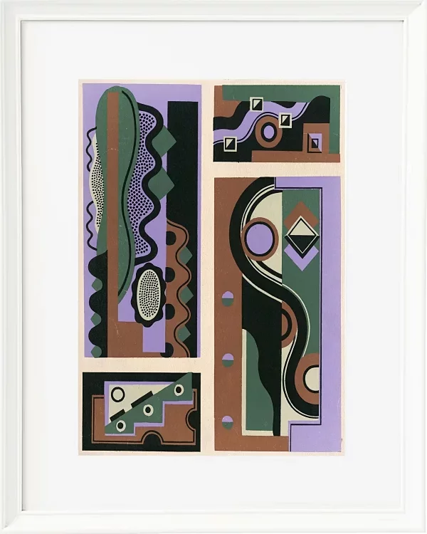 Sammlung von Dekorationen und Farben Taf.18 - 1930