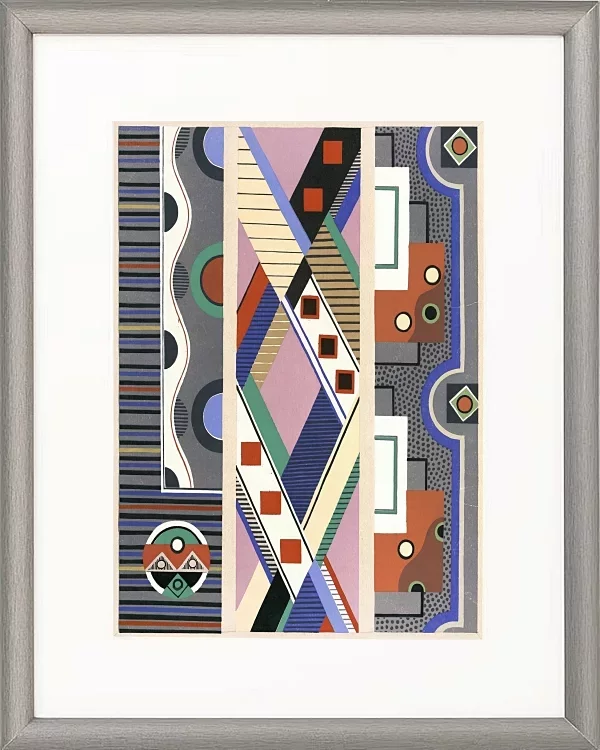 Sammlung von Dekorationen und Farben Taf.19 - 1930