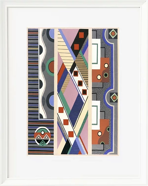 Sammlung von Dekorationen und Farben Taf.19 - 1930