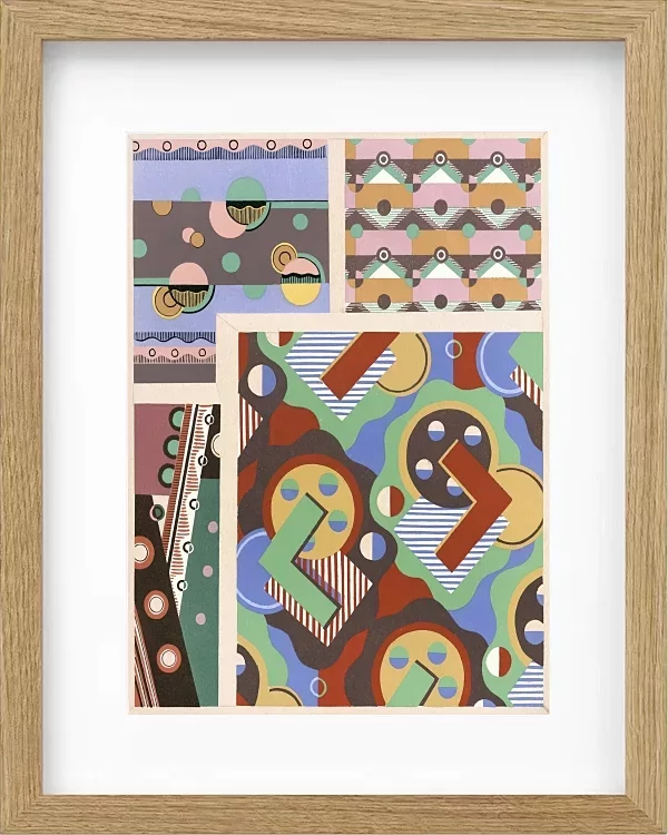 Sammlung von Dekorationen und Farben Taf.20 - 1930