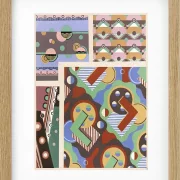 Sammlung von Dekorationen und Farben Taf.20 - 1930