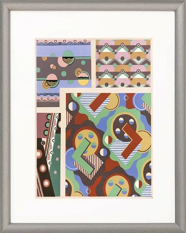 Sammlung von Dekorationen und Farben Taf.20 - 1930