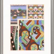 Sammlung von Dekorationen und Farben Taf.20 - 1930