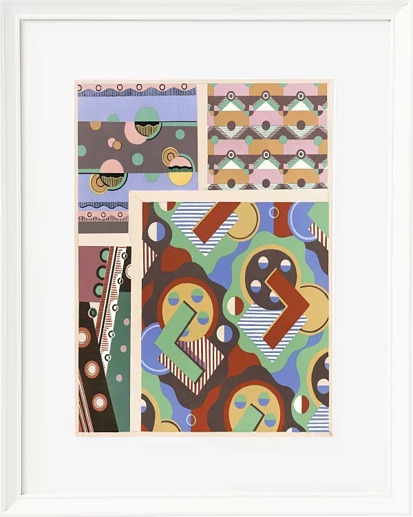 Sammlung von Dekorationen und Farben Taf.20 - 1930