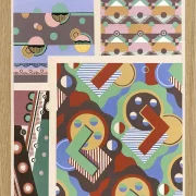 Samling af dekorationer og farver Pl.20 - 1930