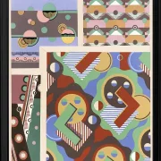 Samling af dekorationer og farver Pl.20 - 1930