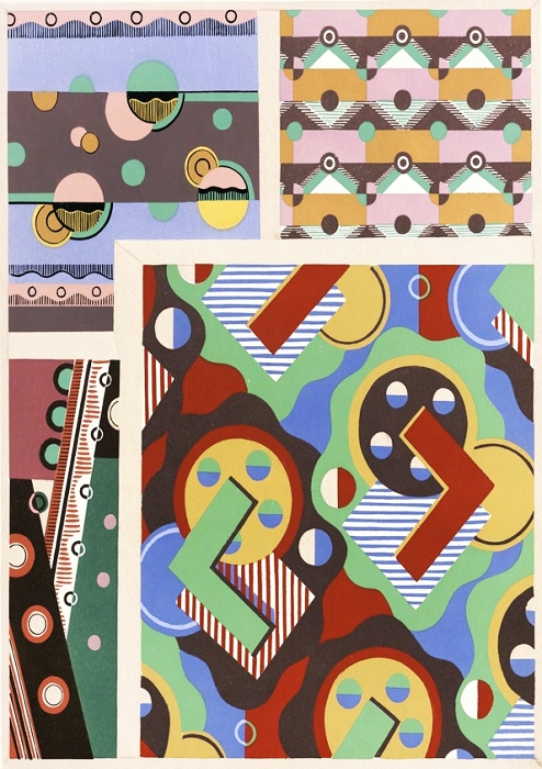 Sammlung von Dekorationen und Farben Taf.20 - 1930