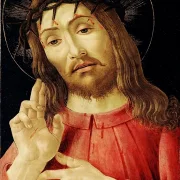 Sandro Botticelli – Der auferstandene Christus 1480 | Giclée Kunstdruck gerahmt
