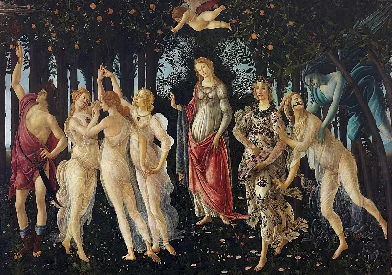 Sandro Botticelli | Geburt der Venus - 1485 | Gerahmter Kunstdruck | Renaissance | formida
