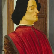 Sandro Botticelli – Giuliano de’ Medici 1478 | Giclée Kunstdruck gerahmt