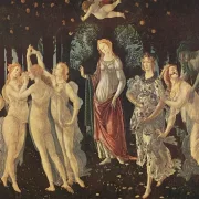 Sandro Botticelli – La Primavera 1477 | Giclée Kunstdruck gerahmt