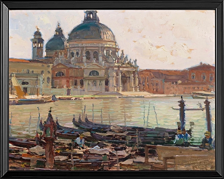 Santa Maria della Salute, Venedig - 1924