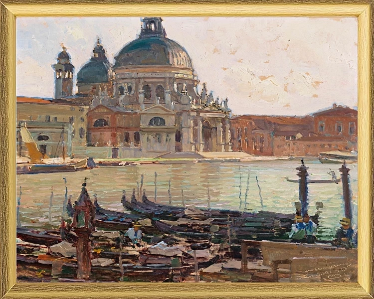 Santa Maria della Salute, Venedig - 1924