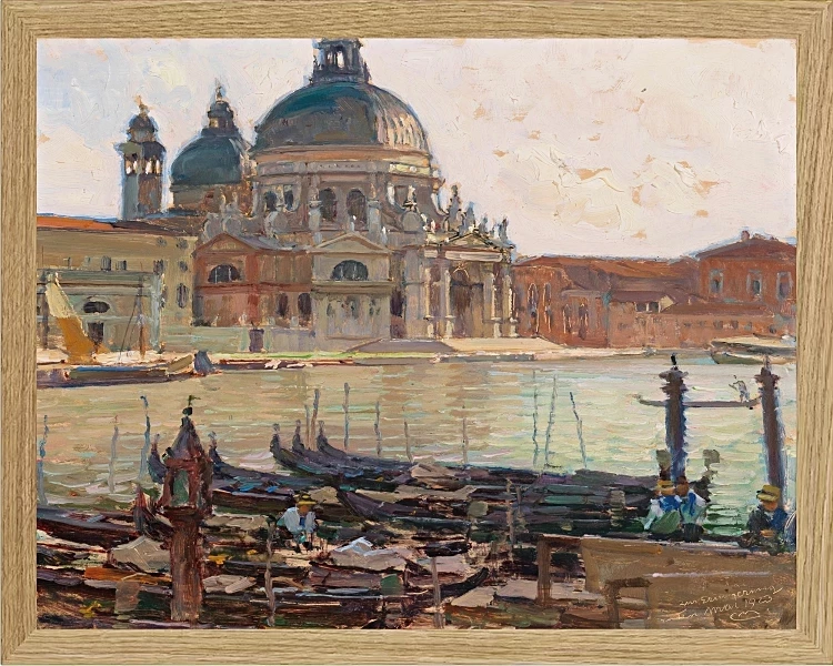 Santa Maria della Salute, Venedig - 1924