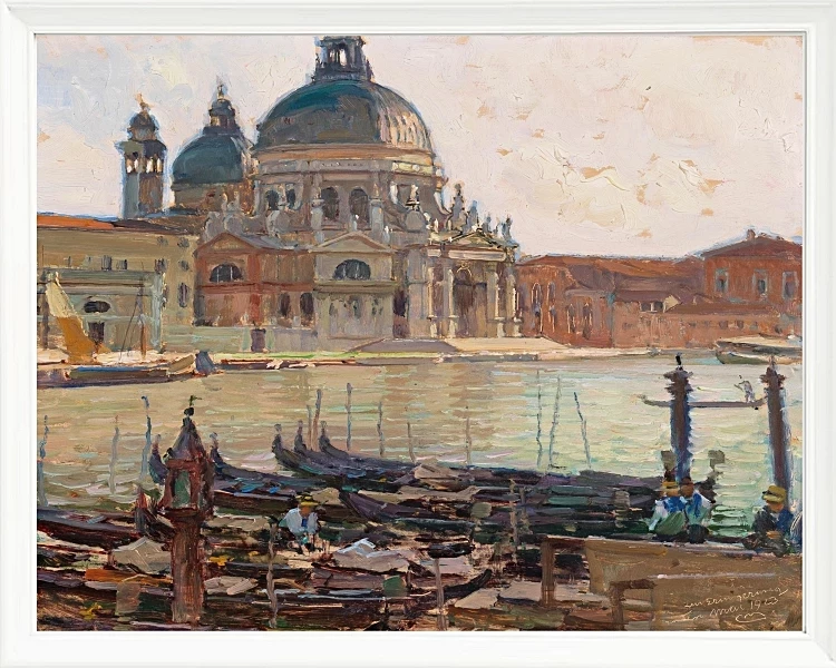 Santa Maria della Salute, Venedig - 1924