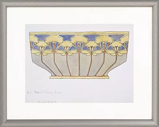 Schale, Abschiedssommer-Design - 1915