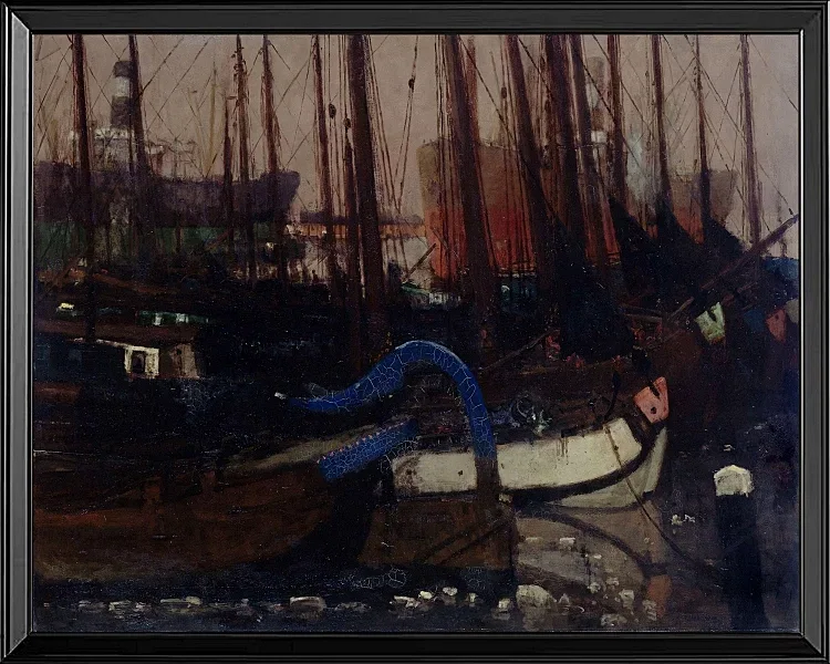 Schiffe im Eis - 1901