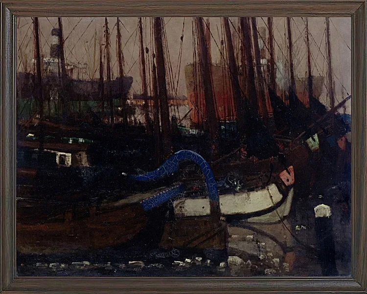 Schiffe im Eis - 1901