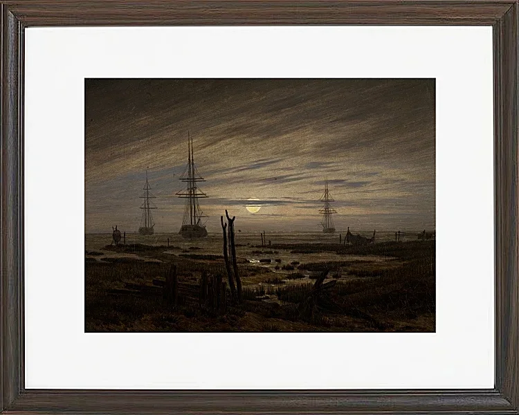 Schiffe vor Anker - 1820