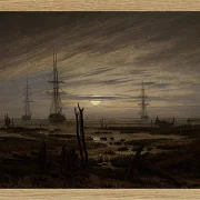 Schiffe vor Anker - 1820