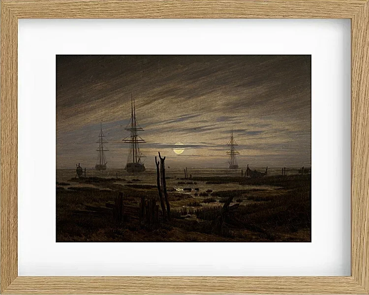 Schiffe vor Anker - 1820