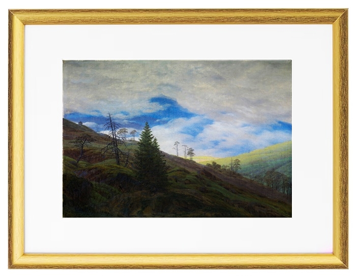 Sonnenaufgang im Riesengebirge  - 1835