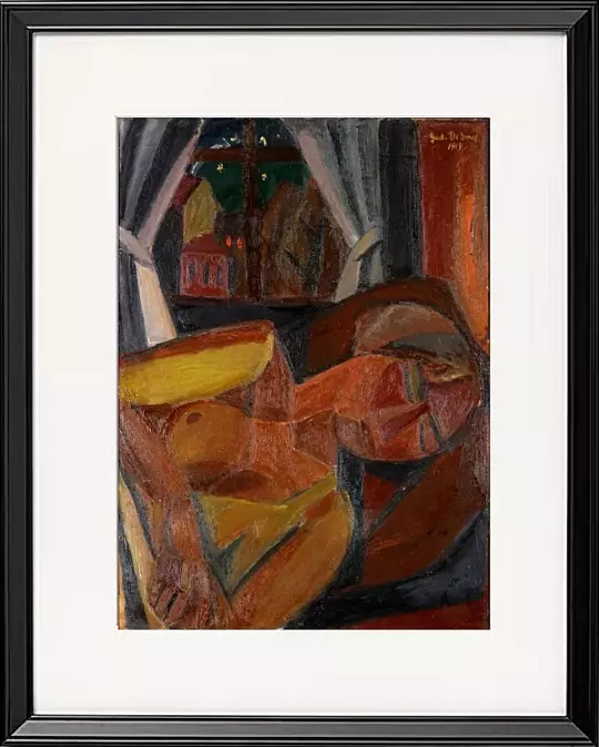 Schlafende Frau - 1919