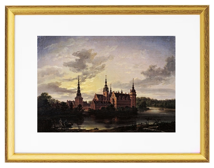 Schloss Frederiksborg im Mondschein – 1817