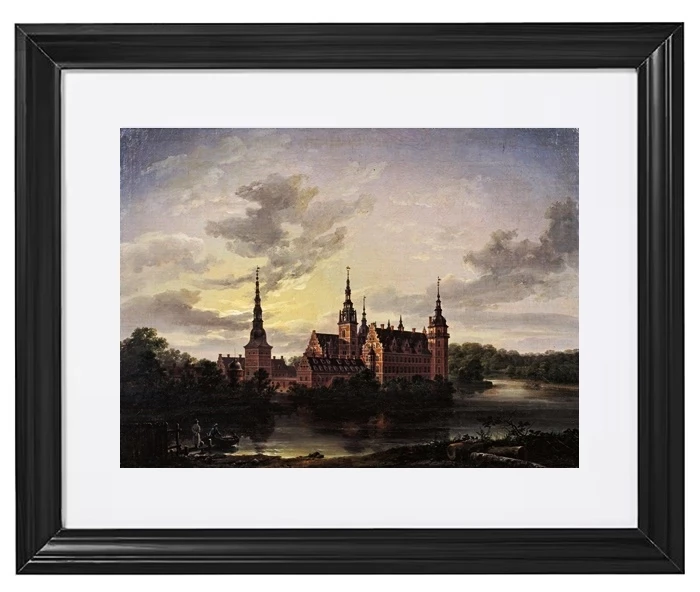 Schloss Frederiksborg im Mondschein – 1817