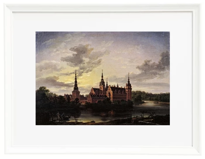 Schloss Frederiksborg im Mondschein – 1817