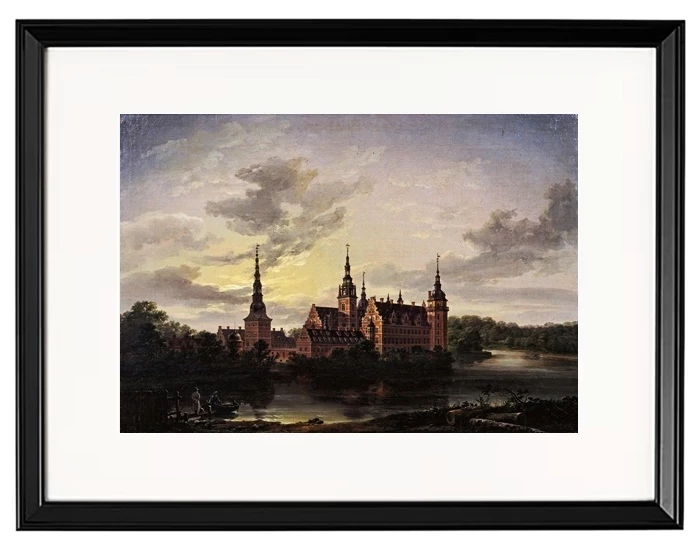 Schloss Frederiksborg im Mondschein – 1817