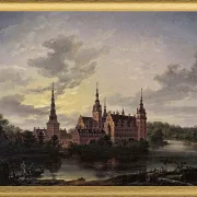 Schloss Frederiksborg im Mondschein - 1817