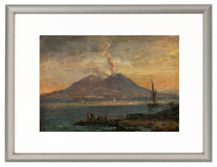 Vesuv von Posillipo aus gesehen - 1847