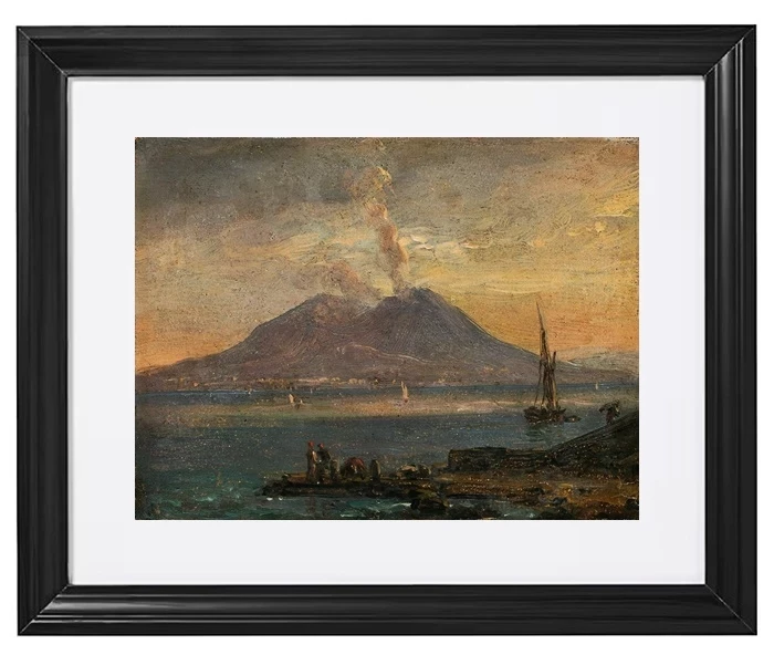 Vesuv von Posillipo aus gesehen - 1847