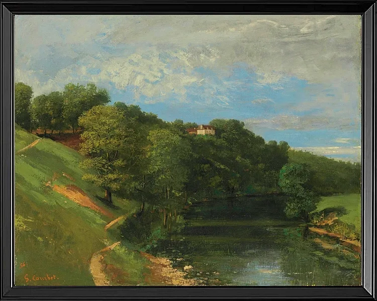 Slot ved floden - 1856