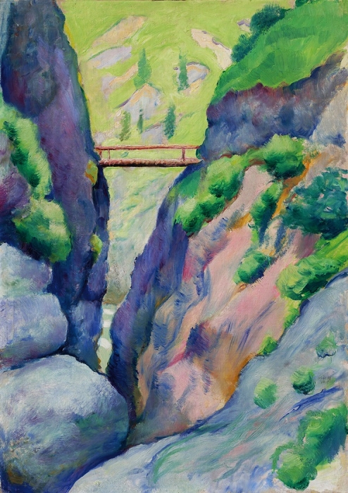 Schlucht in Tegernsee - 1910