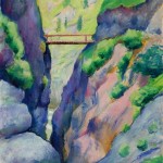 Schlucht in Tegernsee - 1910