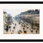 Der Boulevard Montmartre an einem Wintermorgen – 1897