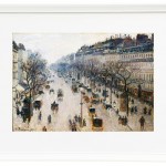 Der Boulevard Montmartre an einem Wintermorgen – 1897