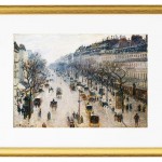 Der Boulevard Montmartre an einem Wintermorgen – 1897