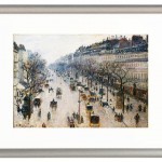 Der Boulevard Montmartre an einem Wintermorgen – 1897