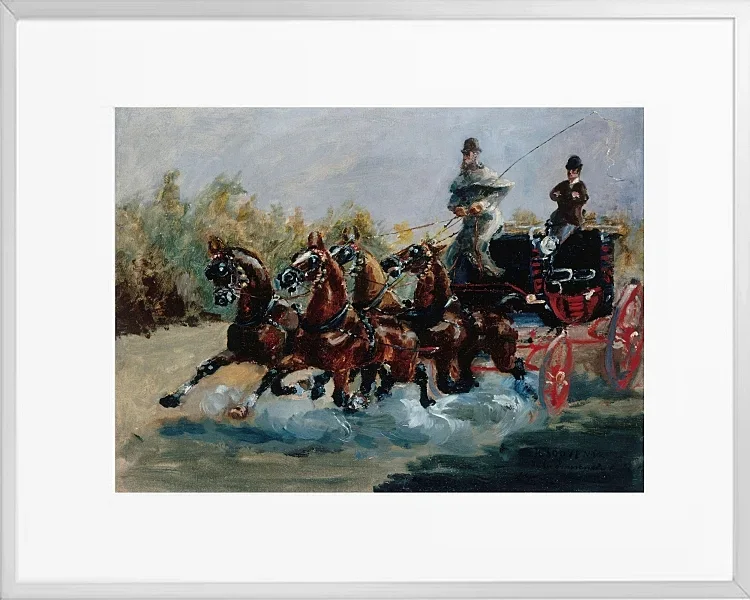 Schönes Souvenir der Promenade des Anglais - 1880