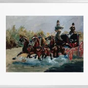 Schönes Souvenir der Promenade des Anglais - 1880