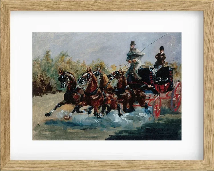 Schönes Souvenir der Promenade des Anglais - 1880