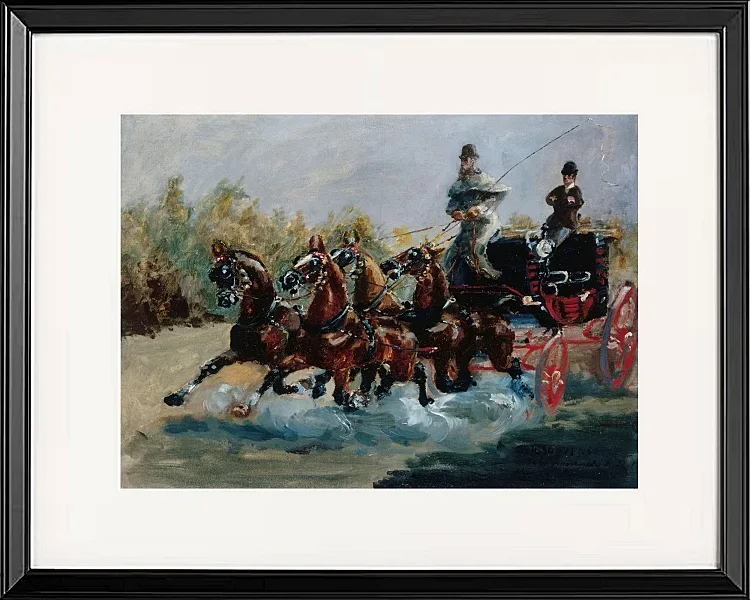 Schönes Souvenir der Promenade des Anglais - 1880