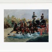 Schönes Souvenir der Promenade des Anglais - 1880